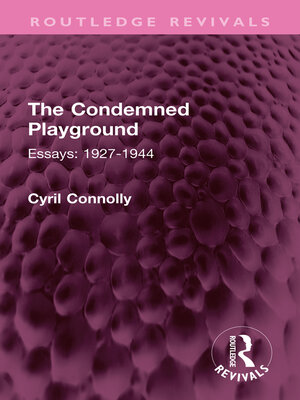 cover image of The Condemned Playground